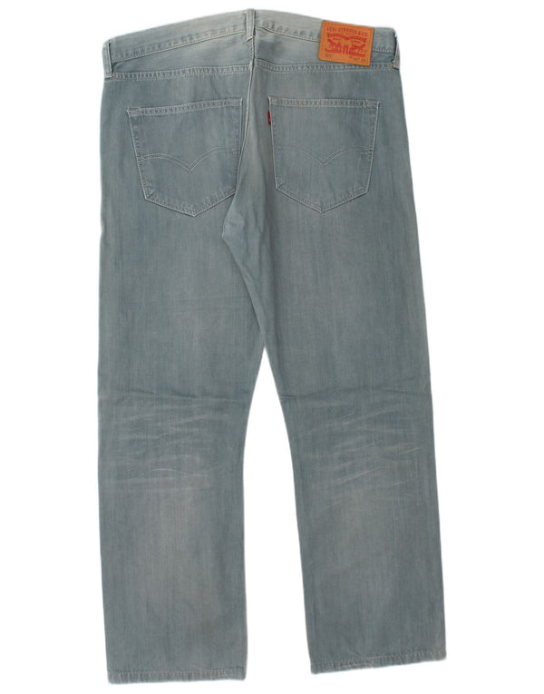 LEVI'S Jeans dritti da uomo 501 W36 L29 cotone blu