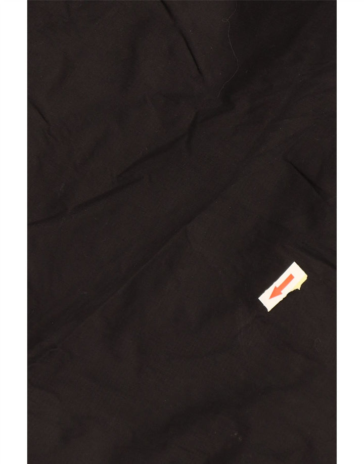 Giacca a vento con cappuccio da donna Superdry UK 10 Small nylon nero