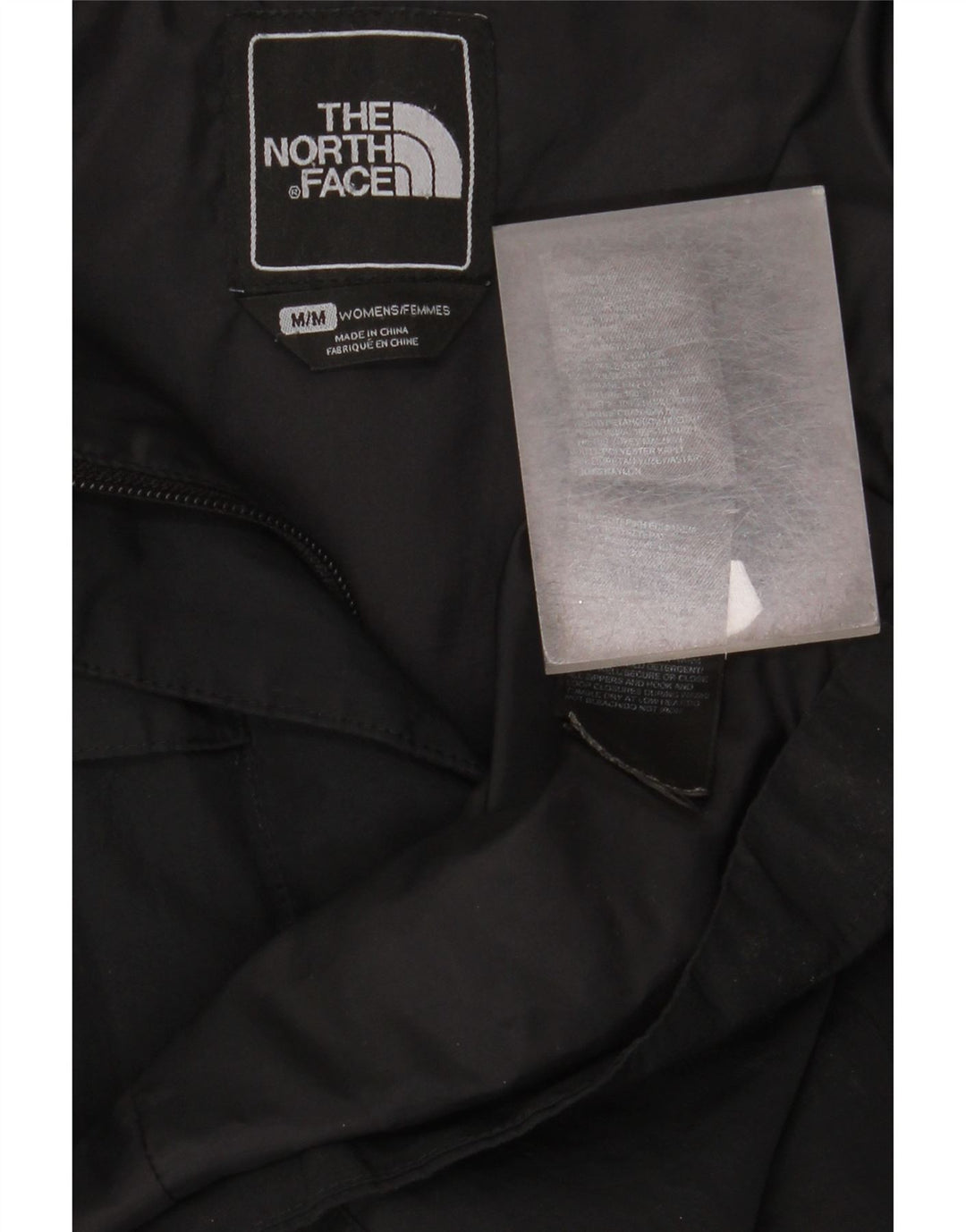 Trench con cappuccio da donna The North Face UK 14 poliestere nero medio
