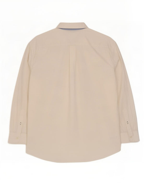 Camicia da uomo Tommy Hilfiger taglia 16 1/2 grande cotone bianco