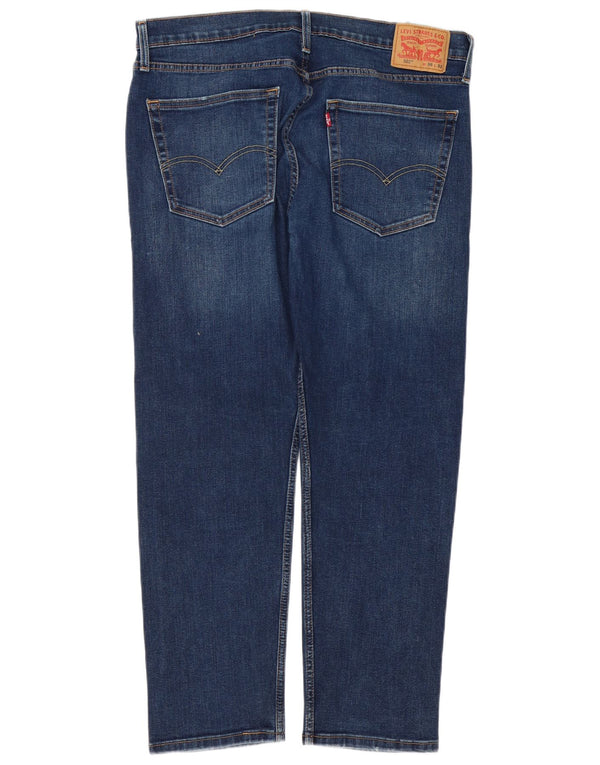 Jeans Levi's Uomo 502 Regular Tapered 36 L30 Cotone Blu