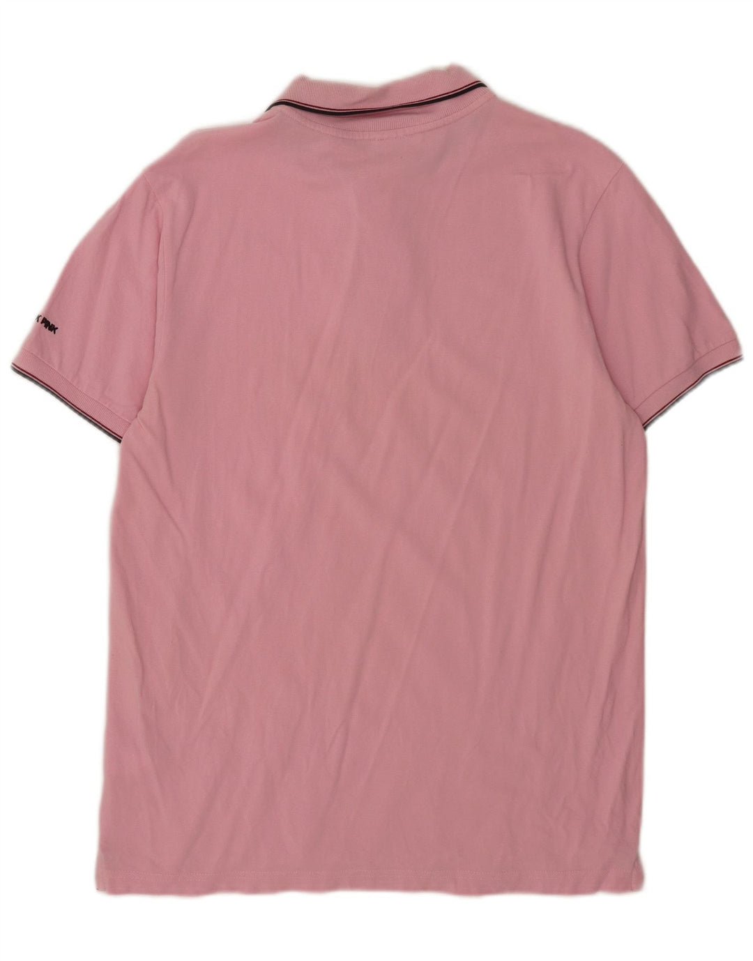 Polo da uomo Think Pink grande in cotone rosa