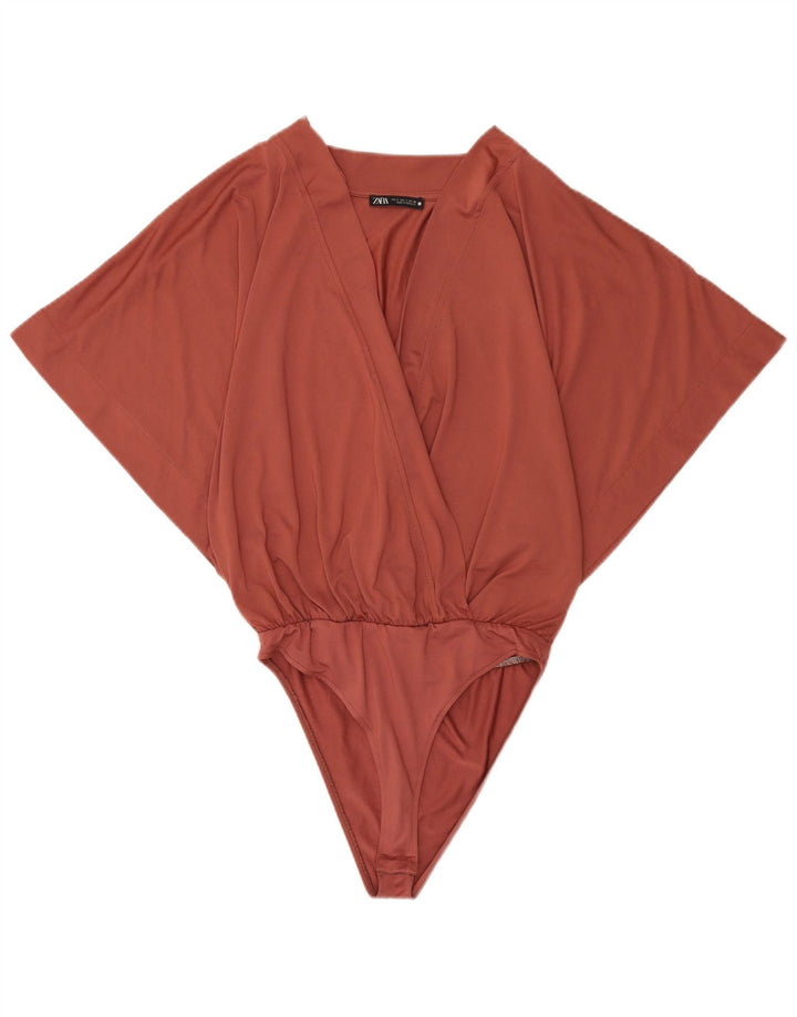 Body Zara da donna UK 10 piccolo marrone