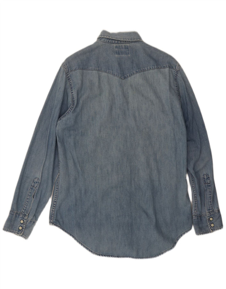 Camicia di jeans da uomo Levi's piccola in cotone blu