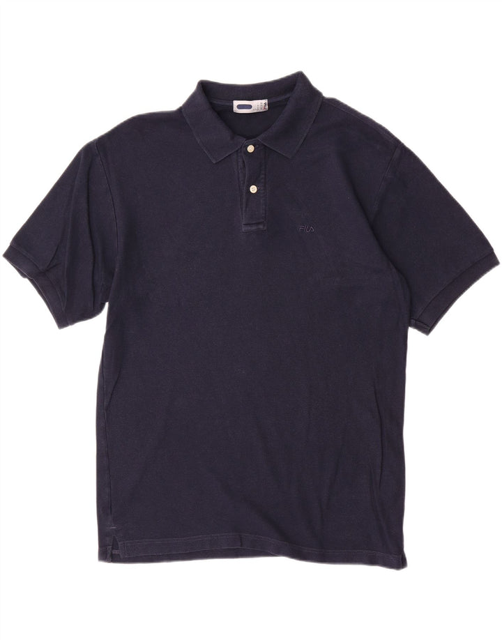 Polo Uomo FILA IT 50 Medio Blu Navy Cotone