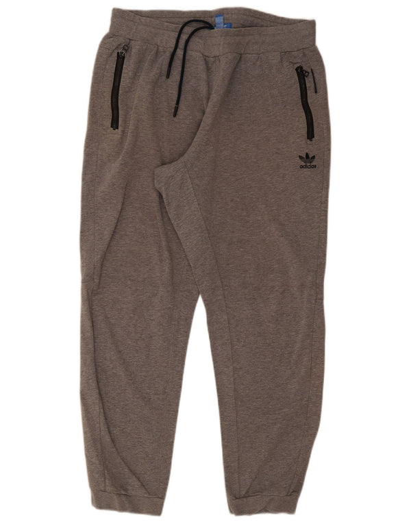 Pantaloni da tuta da uomo Adidas Joggers XL in cotone grigio