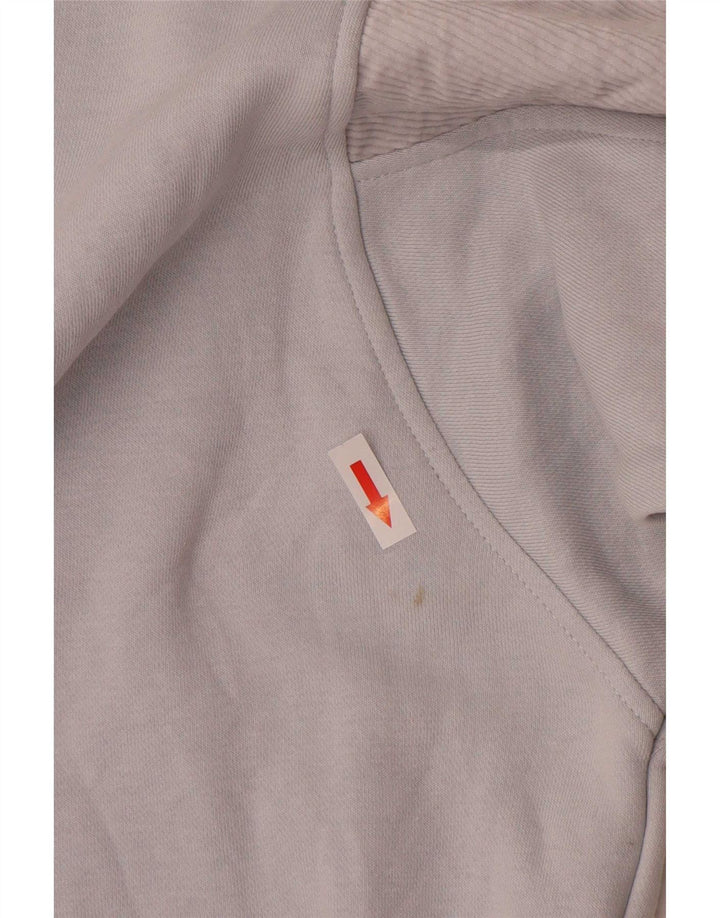 Felpa con grafica Nike da donna, maglione UK 14, color block blu medio