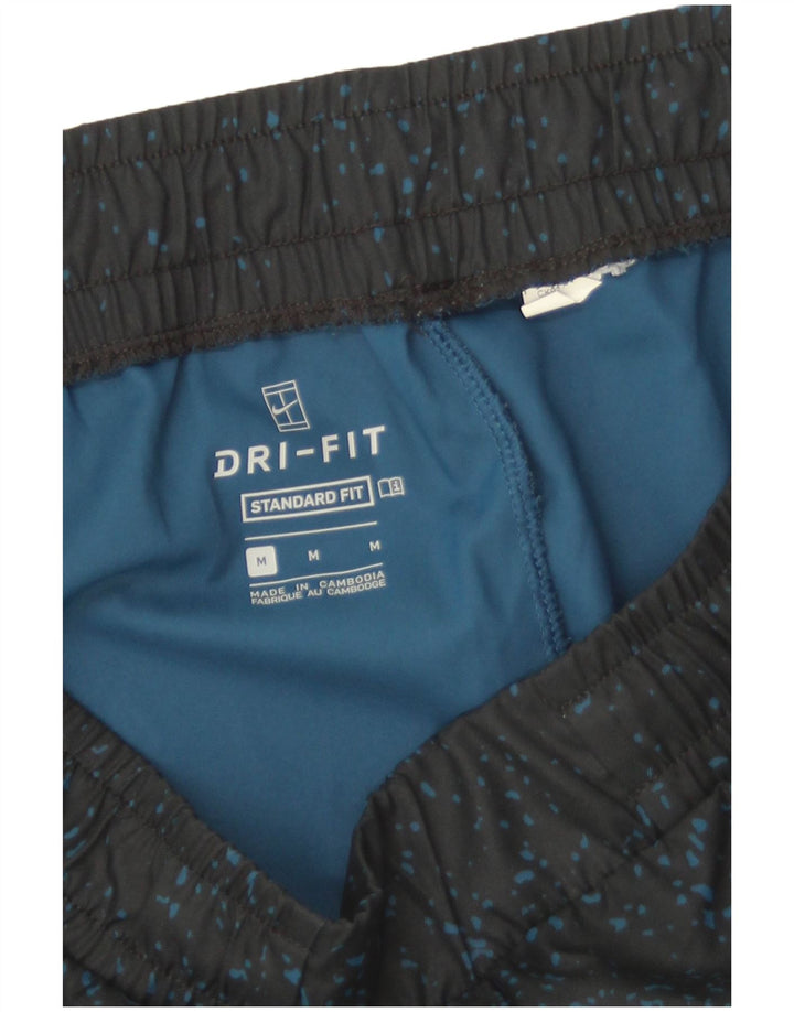 Pantaloncini sportivi Nike da uomo di colore blu medio screziato