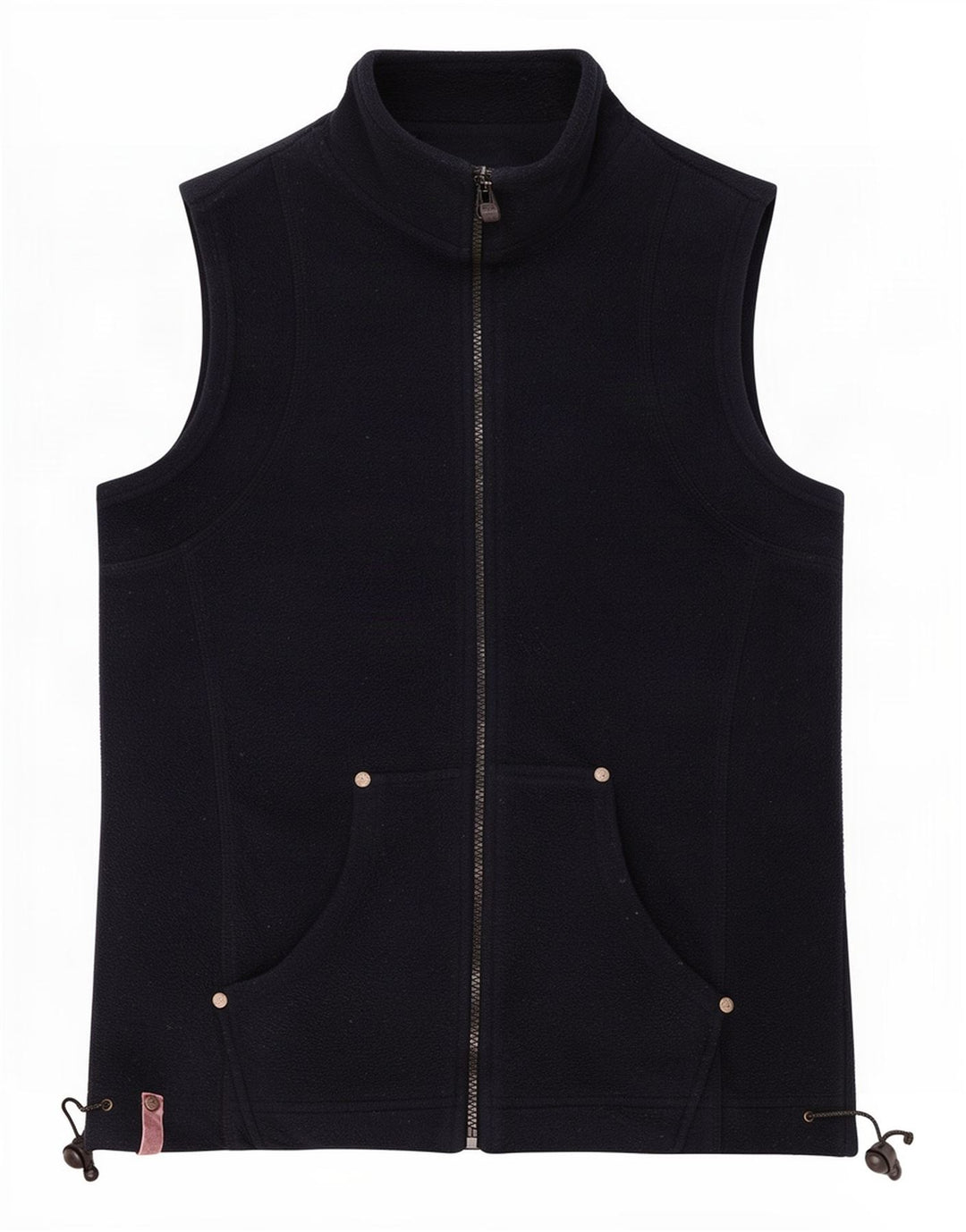 Gilet in pile da donna M&Co UK 12 medio blu navy poliestere