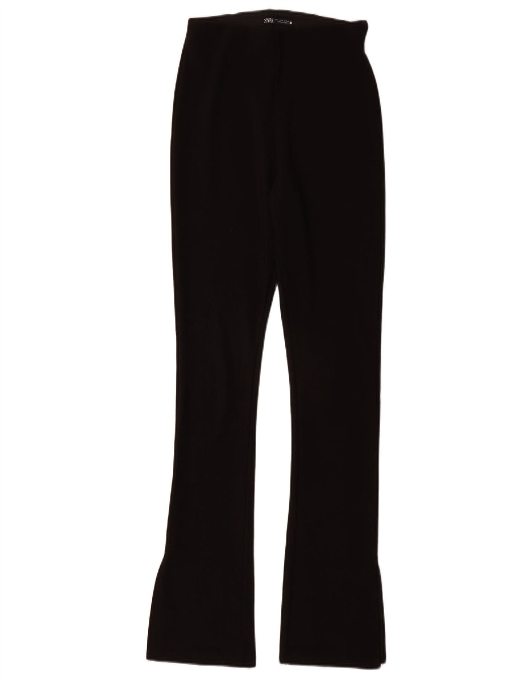 Leggings svasati da donna Zara UK 8 piccoli neri