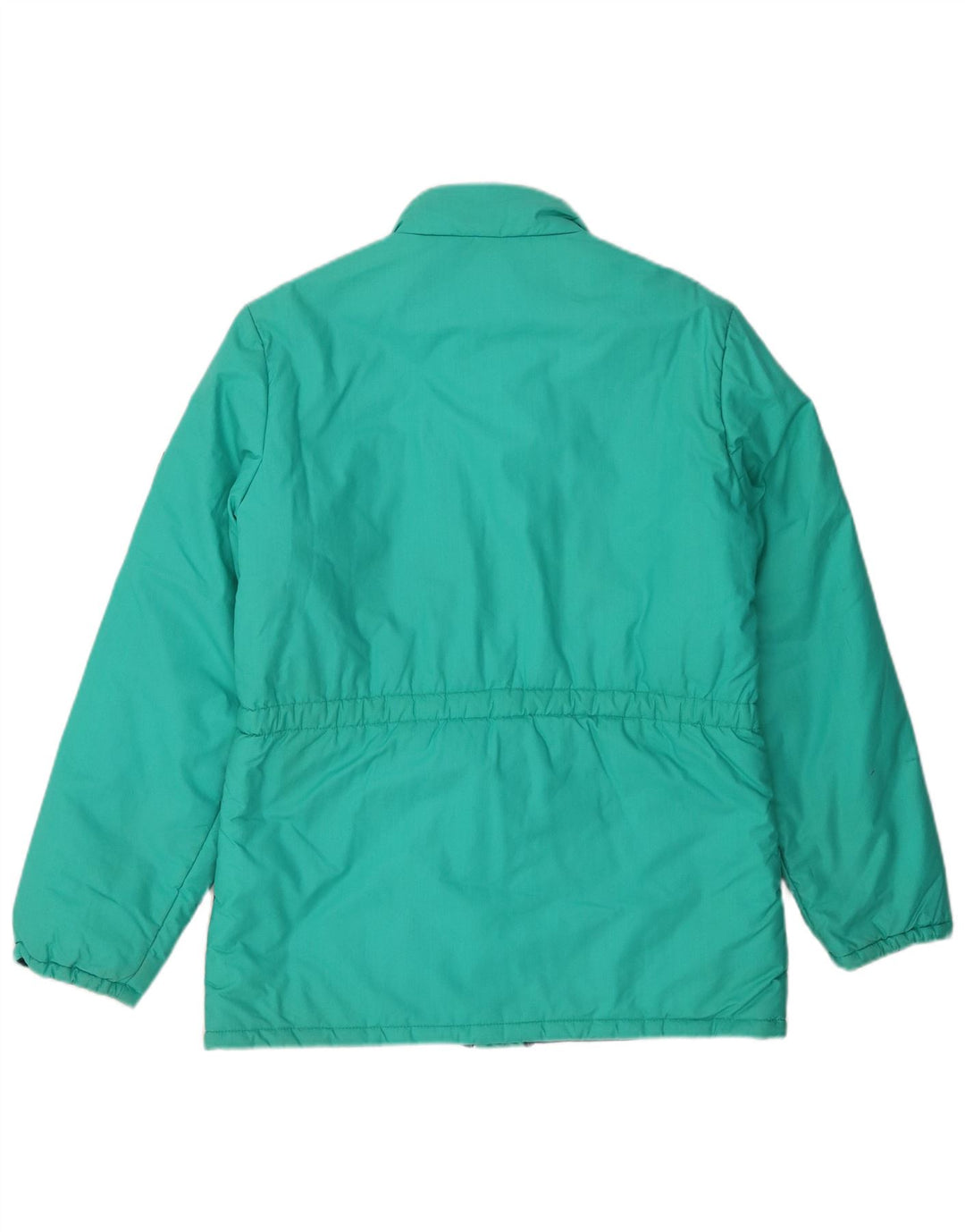 Giacca da sci vintage da donna EU 40 Cotone color block verde medio