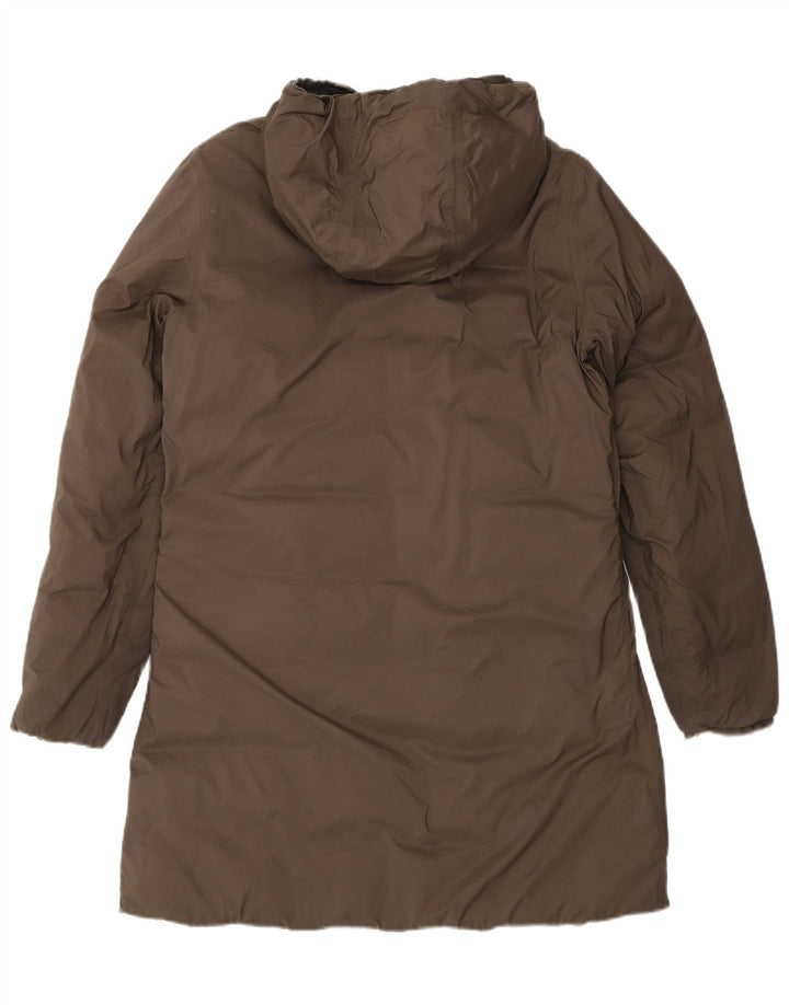 Cappotto imbottito reversibile con cappuccio oversize da donna K-Way UK 8 piccolo nero