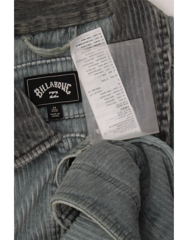 Giacca da uomo in velluto a coste Billabong UK 38 Cotone blu medio