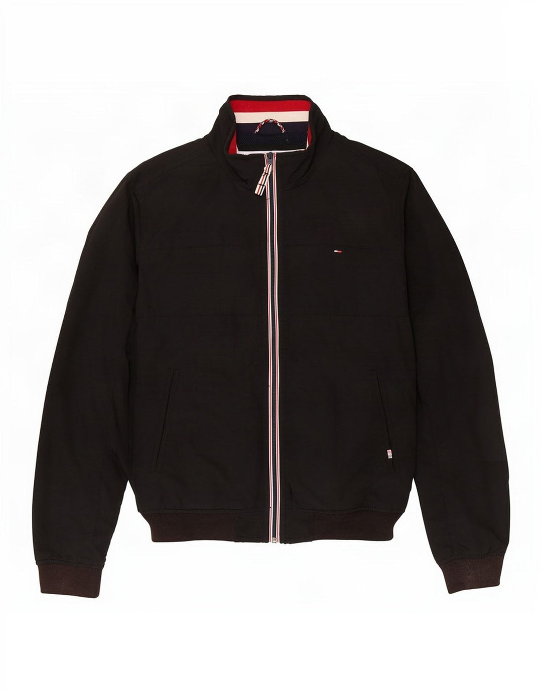 Giubbotto bomber da uomo Tommy Hilfiger UK 40 grande nylon nero