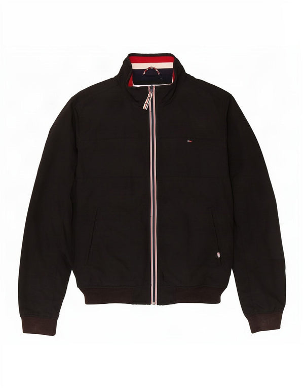Giubbotto bomber da uomo Tommy Hilfiger UK 40 grande nylon nero