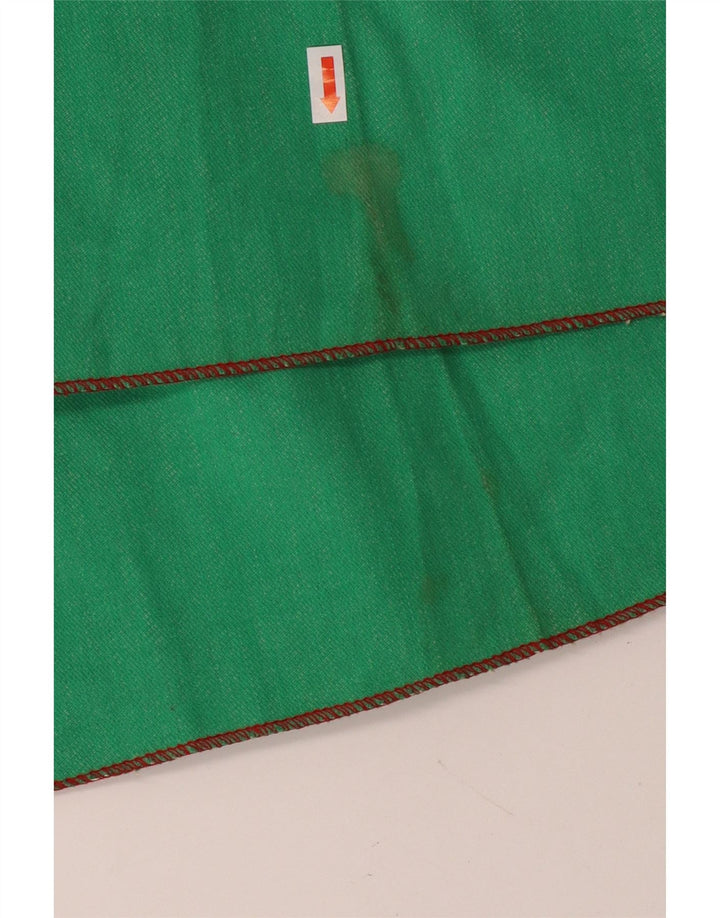 Pantaloni casual svasati da donna chic IT 40 piccoli W24 L28 verde