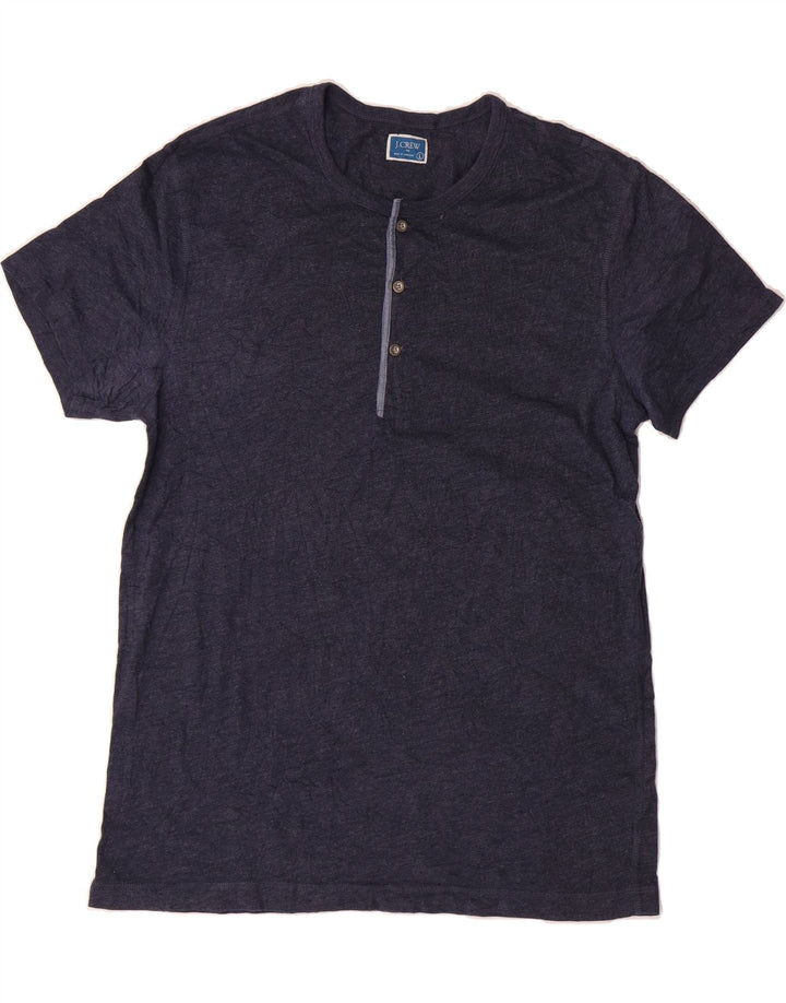 J. CREW Mens T-Shirt Top Large Navy Blue Cotton Vintage J. Crew and Second-Hand J. Crew from Messina Hembry 