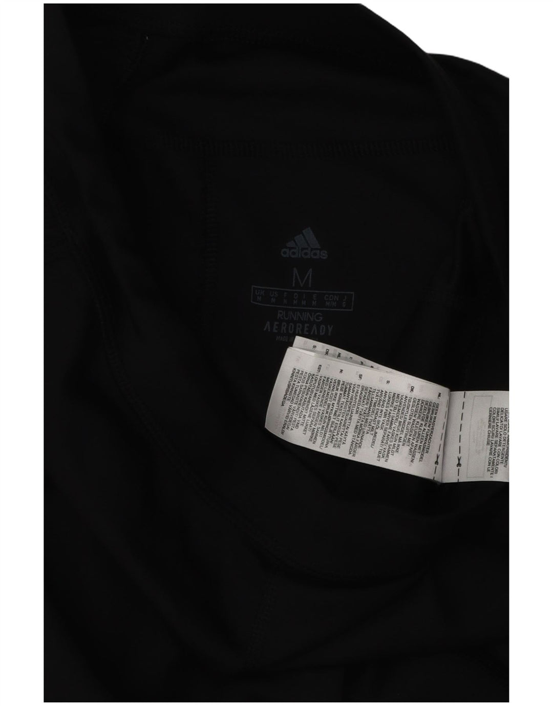 Leggings Adidas Aeroready da donna UK 12 medio nero poliestere