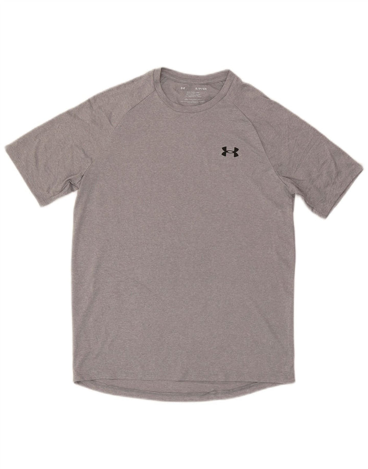 Under Armour Mens T-Shirt Top Small Grey