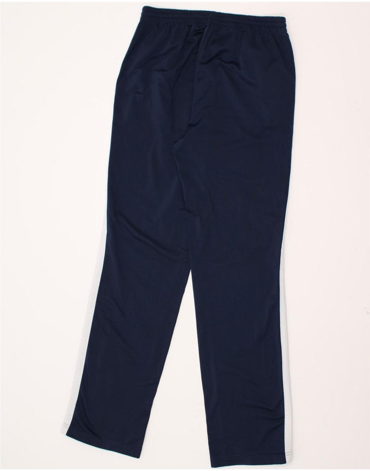 ASICS Womens Tracksuit Trousers UK 14 Large  Navy Blue Polyester Vintage Asics and Second-Hand Asics from Messina Hembry 
