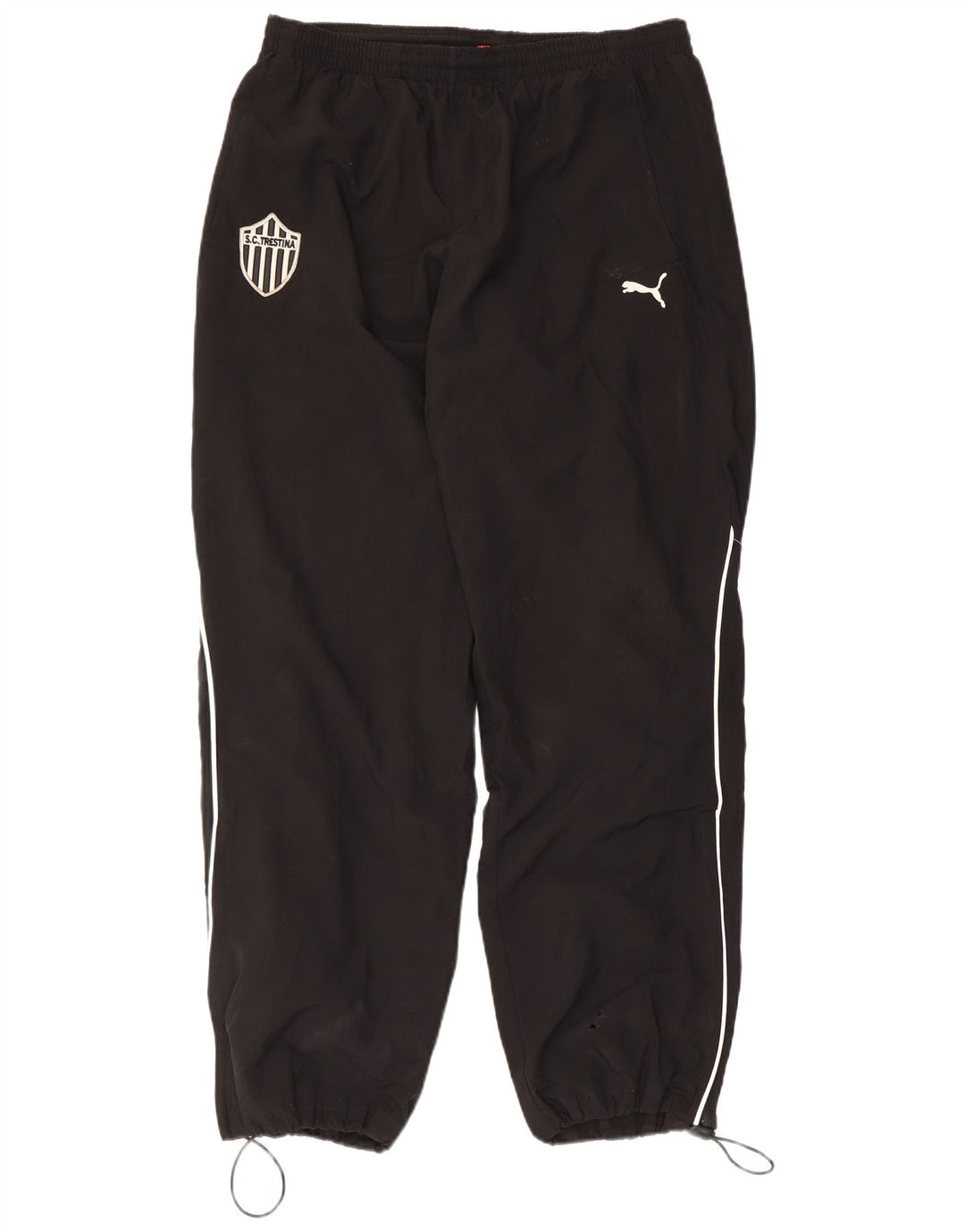 Pantaloni da tuta da uomo Puma S.C. Trestina Joggers grandi neri in poliestere