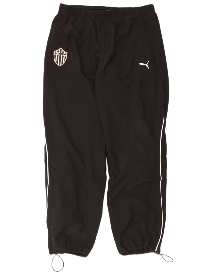 Pantaloni da tuta da uomo Puma S.C. Trestina Joggers grandi neri in poliestere