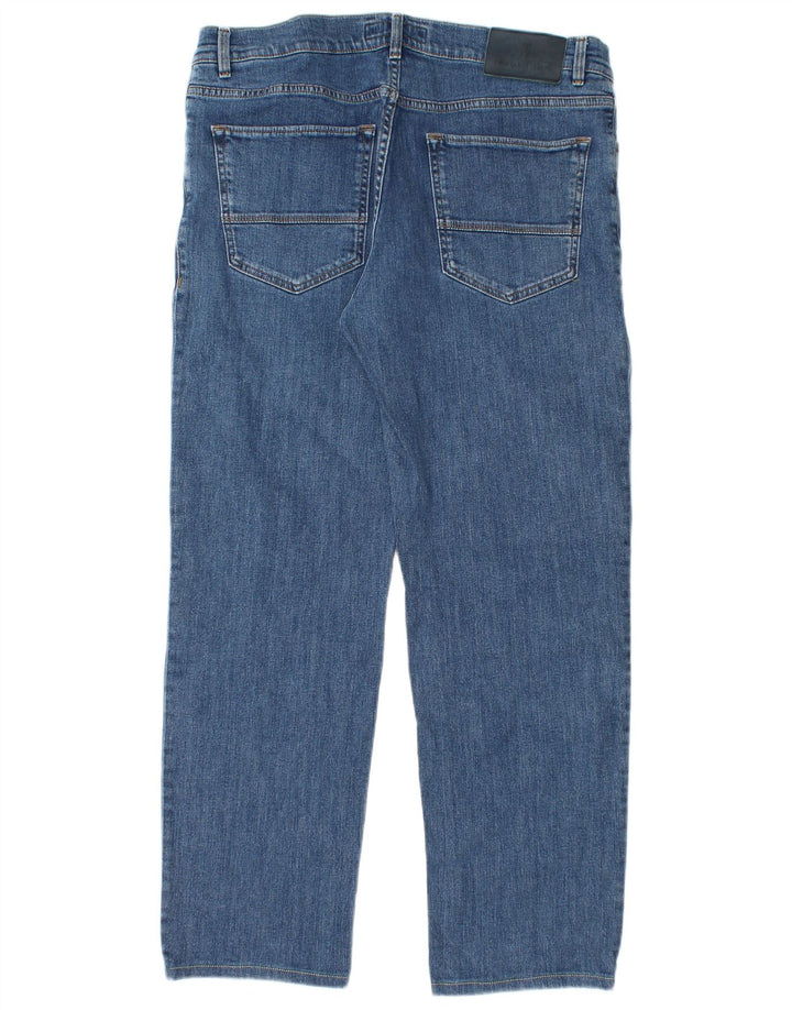 Jeans Dritti Uomo Trussardi W37 L28 Blu