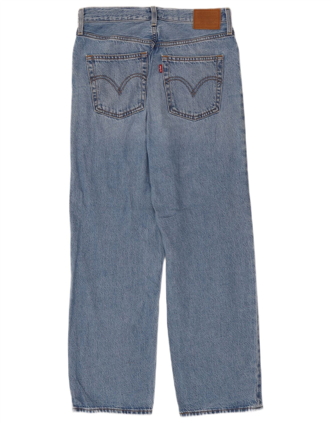 Jeans dritti Ribcage da donna Levi's W28 L27 cotone blu