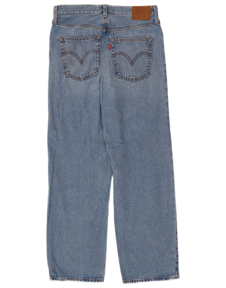 Jeans dritti Ribcage da donna Levi's W28 L27 cotone blu