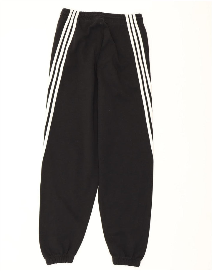 Pantaloni da tuta da donna ADIDAS Joggers UK 8/10 piccoli cotone nero