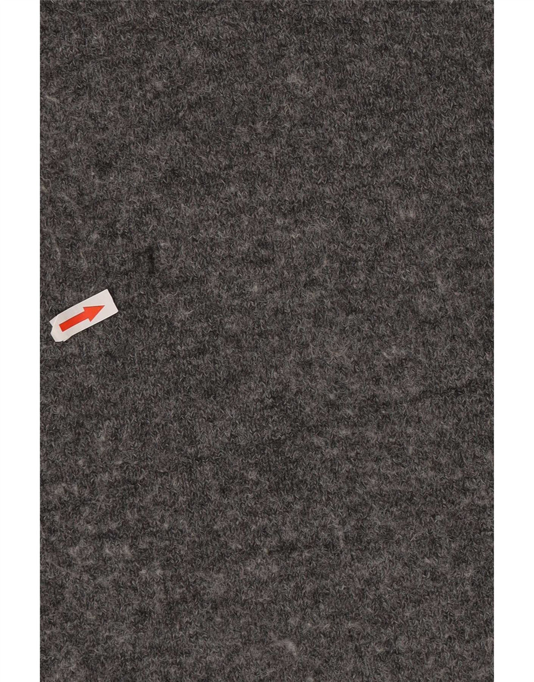 Abito maglione senza maniche da donna Zara UK 14 Large Grigio Poliestere