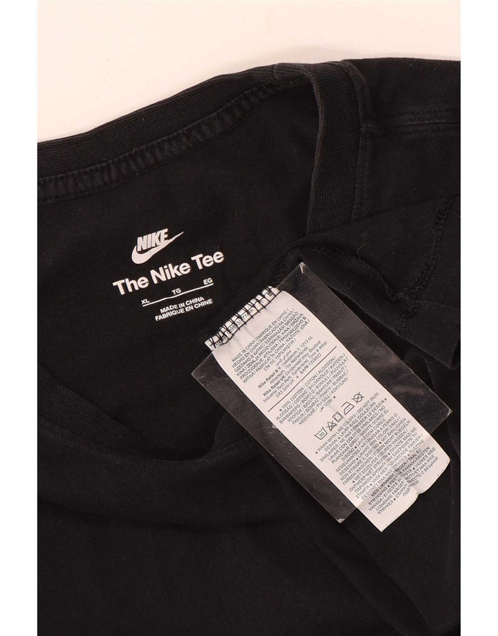 T-shirt da uomo Nike Top XL in cotone nero