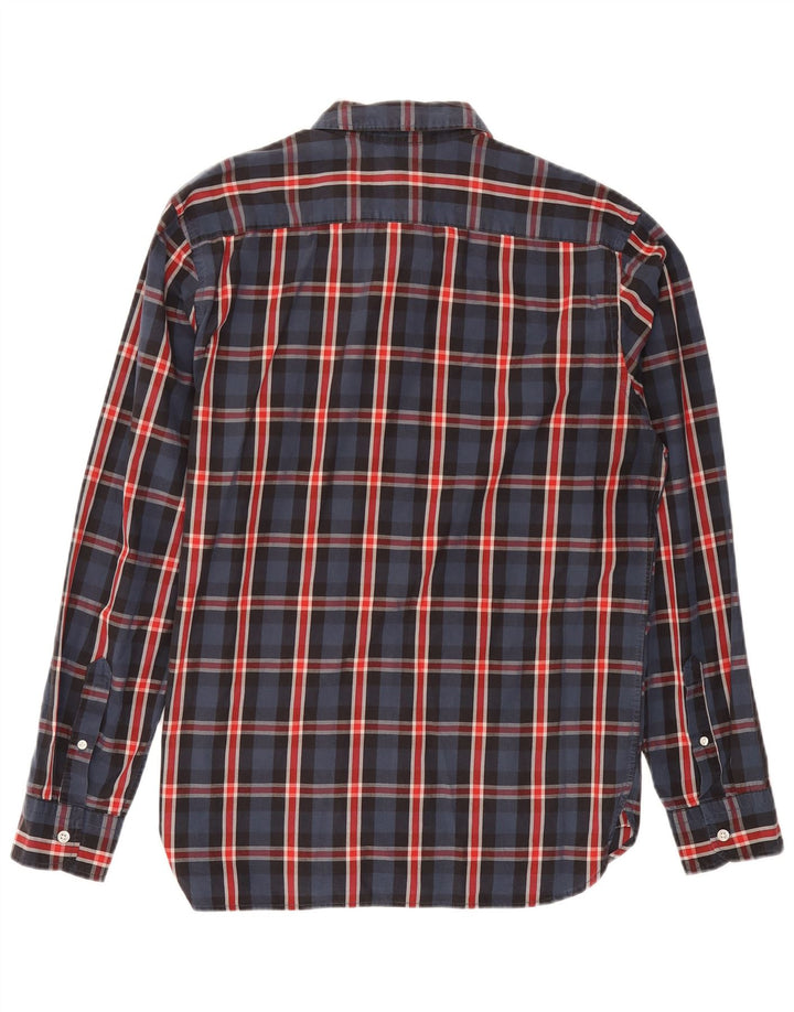 LEVI'S Mens Shirt Large Navy Blue Check