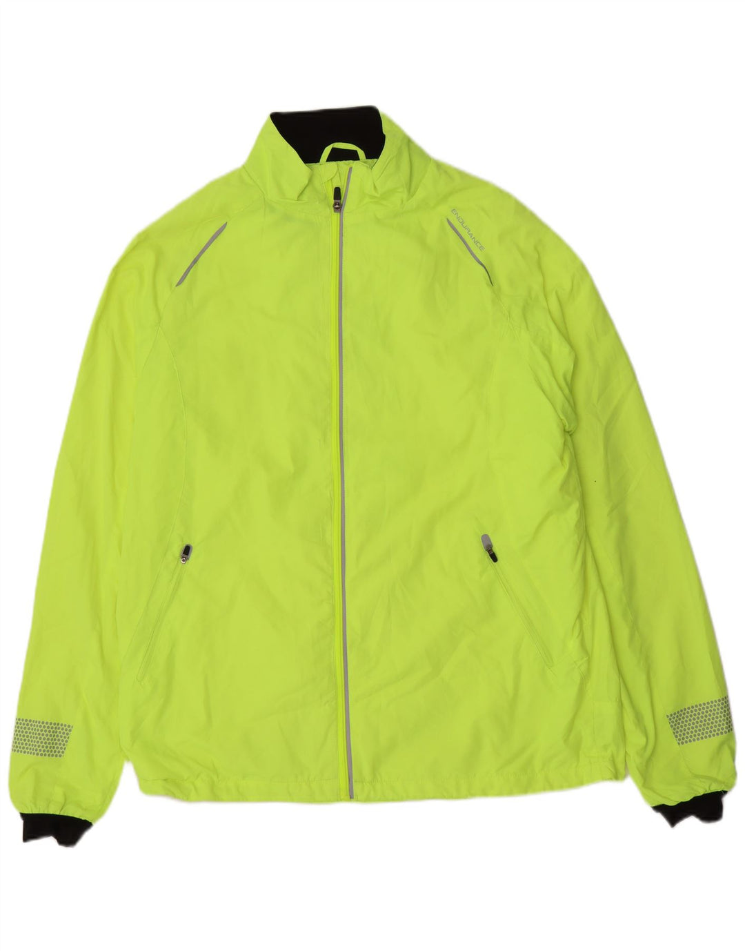 Giacca a vento bomber grafica da uomo Endurance UK 42 XL Verde Sport