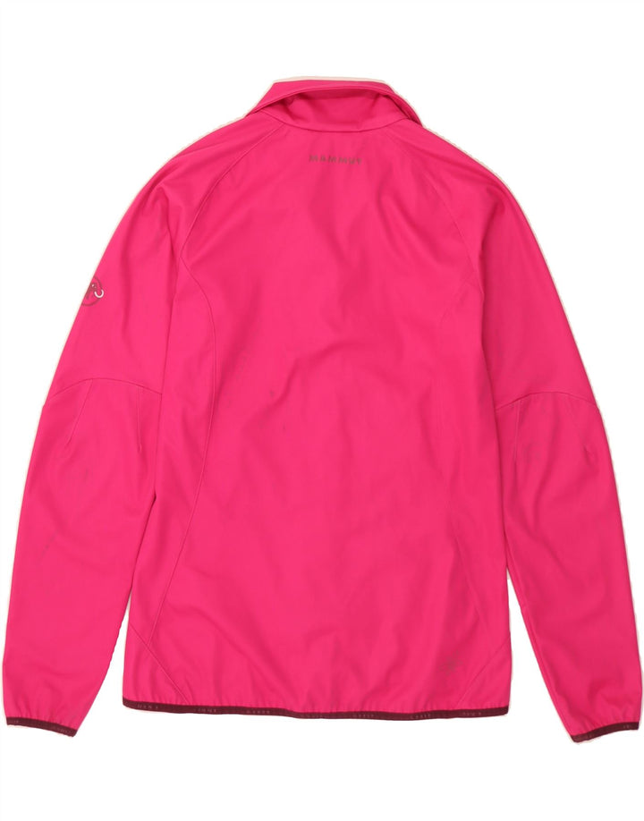 MAMMUT Womens Tracksuit Top Jacket UK 14 Medium Pink Polyester Vintage Mammut and Second-Hand Mammut from Messina Hembry 