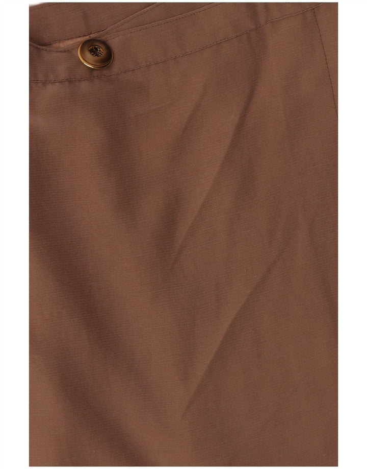 Mini gonna a portafoglio vintage da donna W26 piccola beige