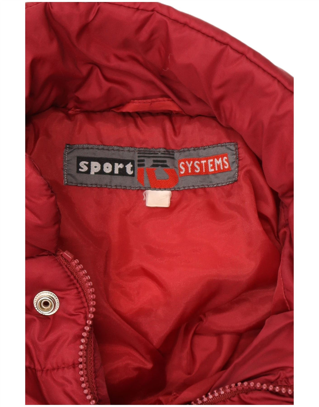 Giacca imbottita da uomo vintage UK 42 XL rossa