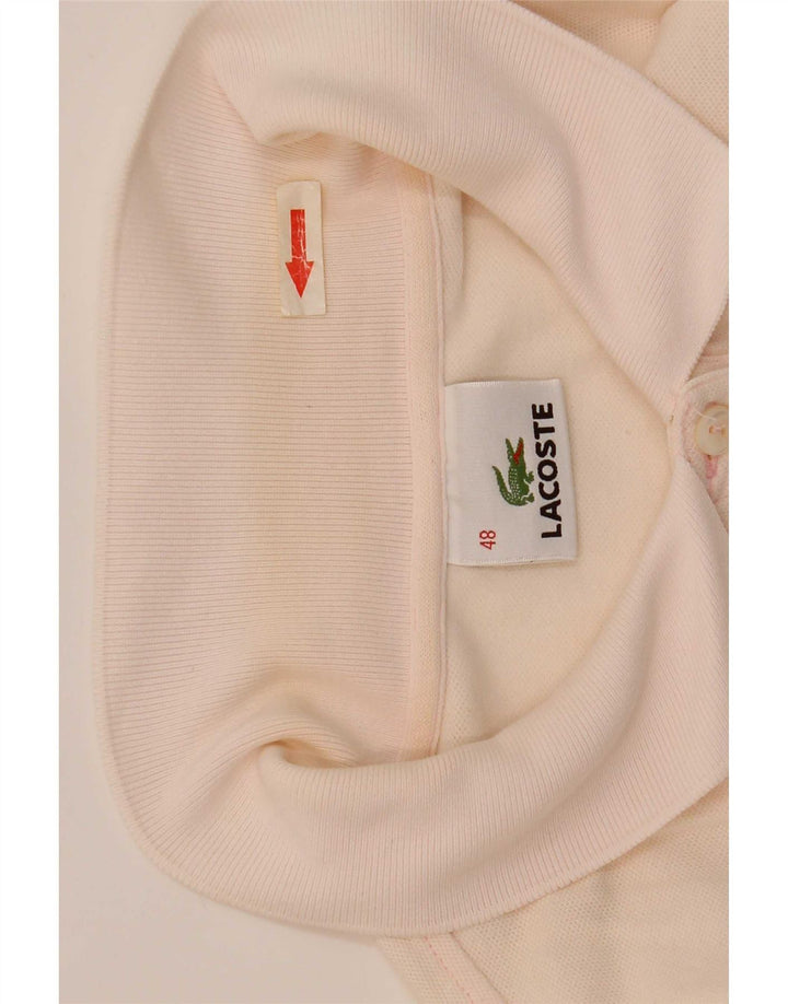 Polo da donna Lacoste taglia 48 XL in cotone rosa