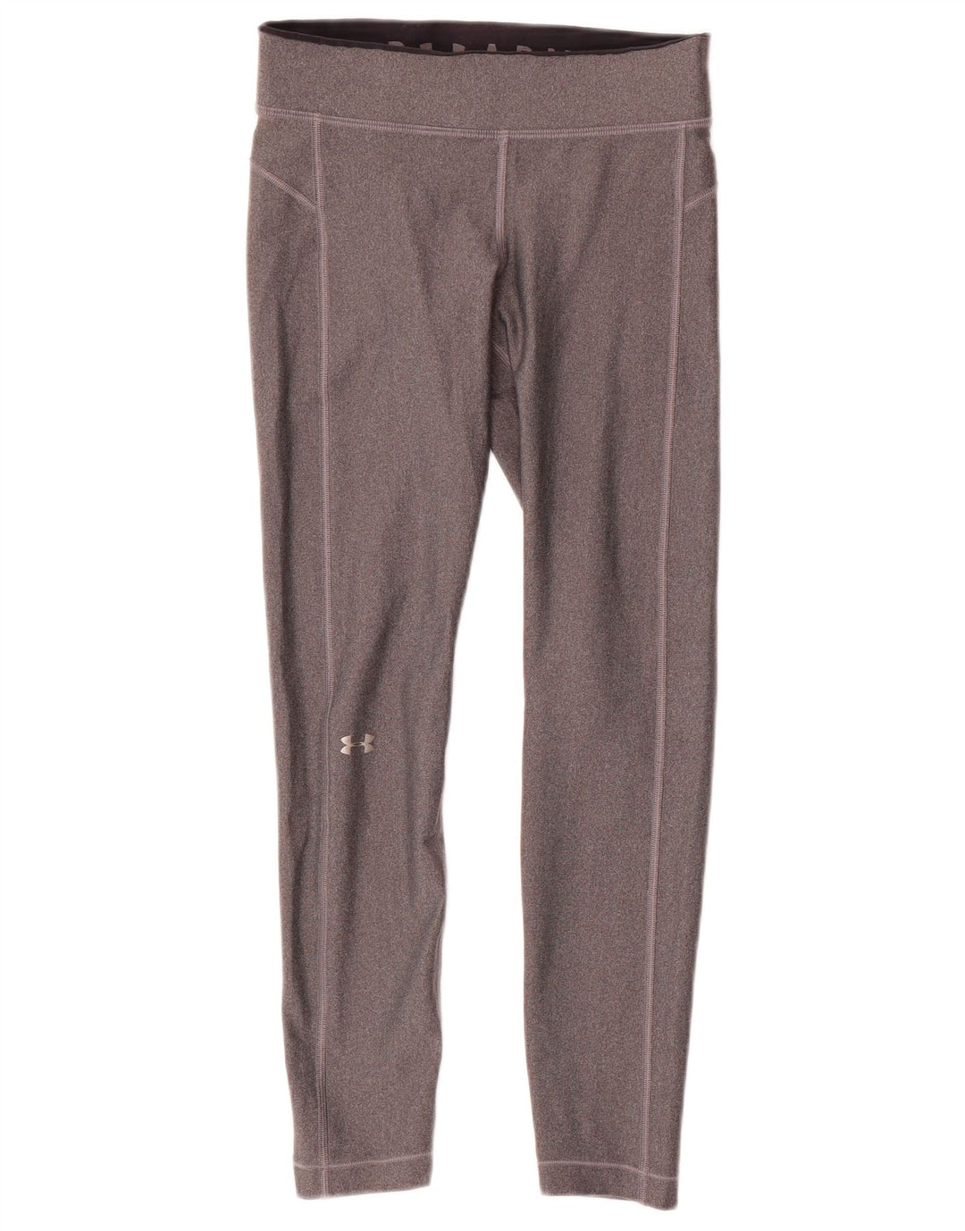 Leggings Under Armour da donna Heat Gear UK 10 piccolo poliestere grigio
