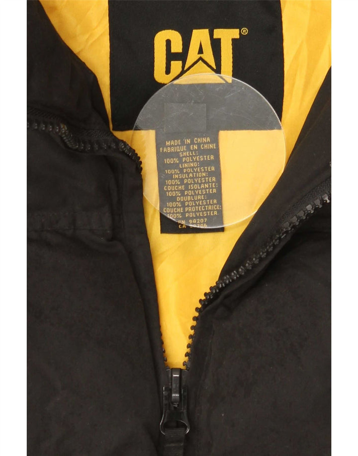 Gilet imbottito da uomo Caterpillar UK 42 XL poliestere nero