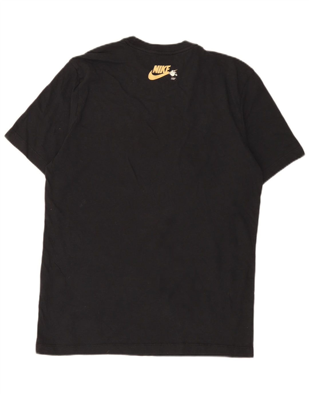 T-shirt grafica da uomo Nike Top in cotone nero medio