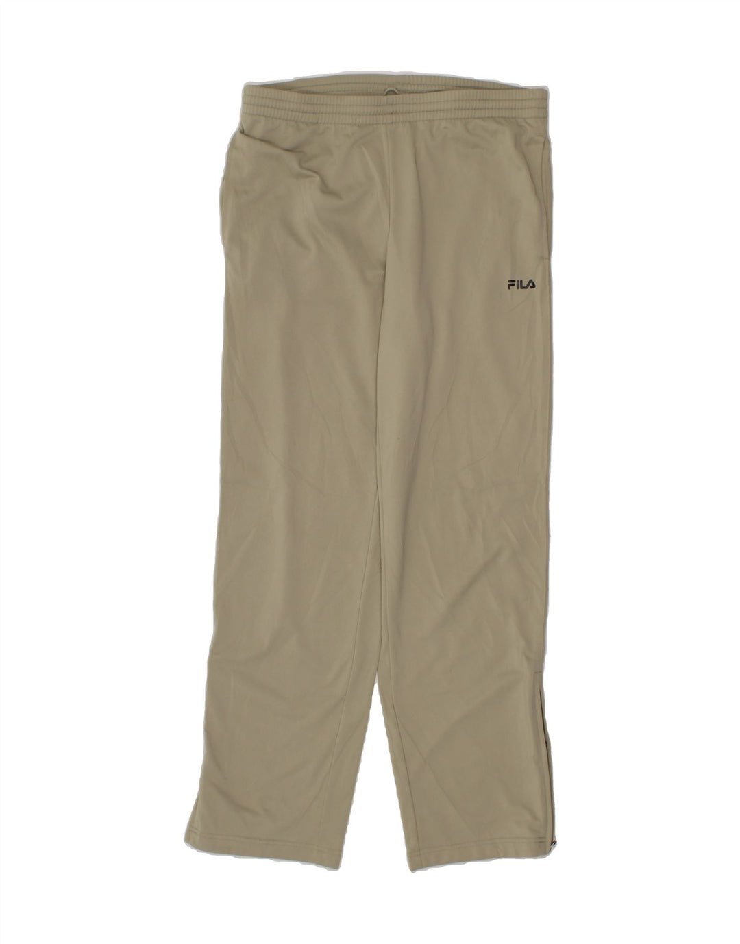 FILA Mens Tracksuit Trousers Small Beige Polyester Vintage Fila and Second-Hand Fila from Messina Hembry 