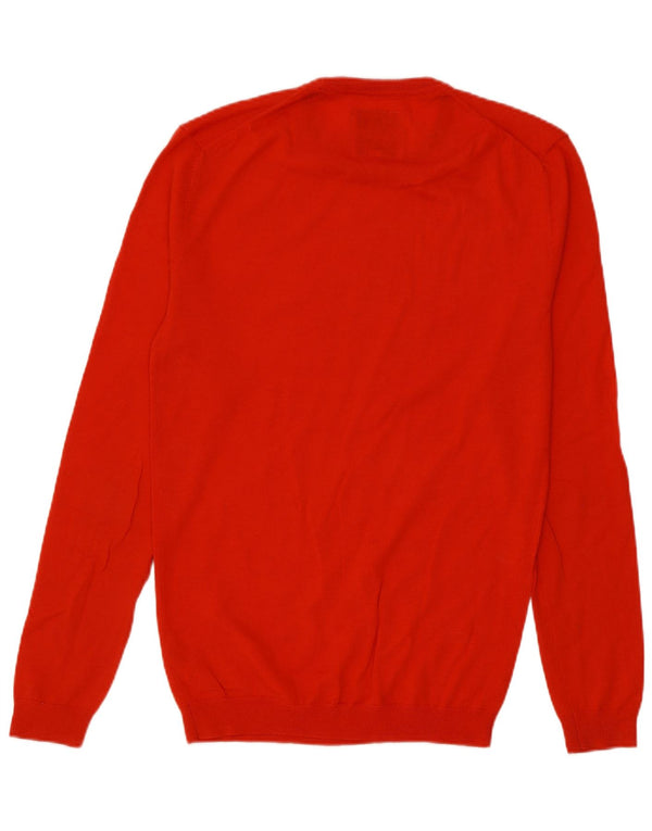 Maglione girocollo da uomo Jack Wills piccolo in lana merino rossa