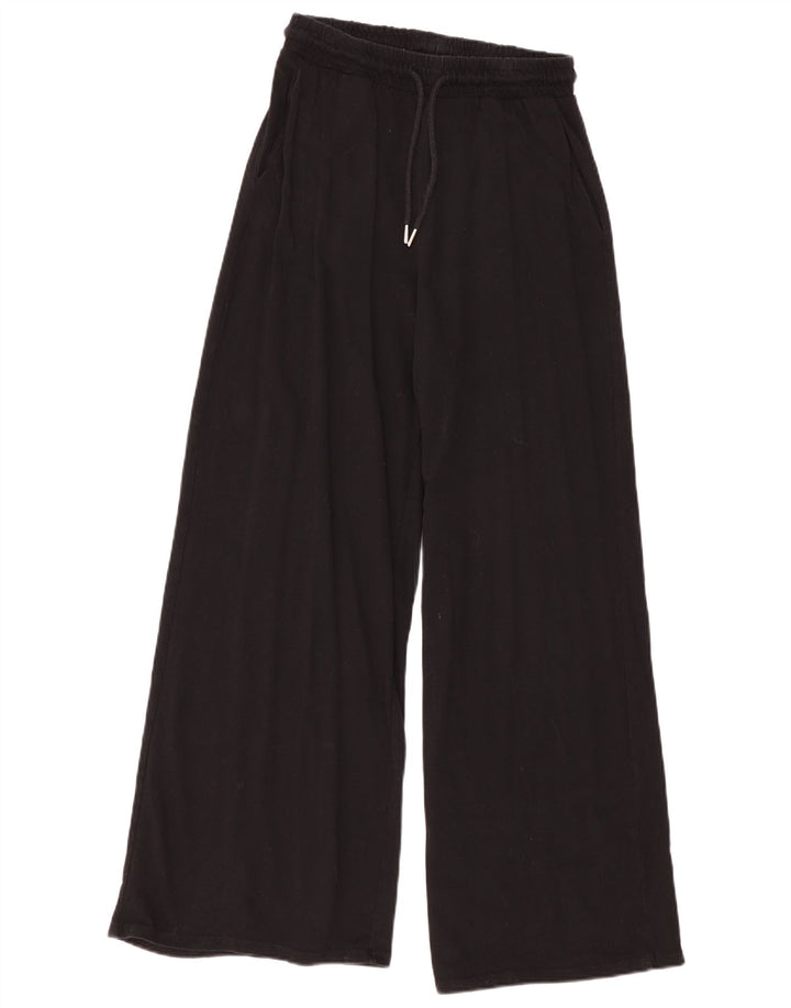 Pantaloni da tuta da donna Zara UK 14 cotone medio nero