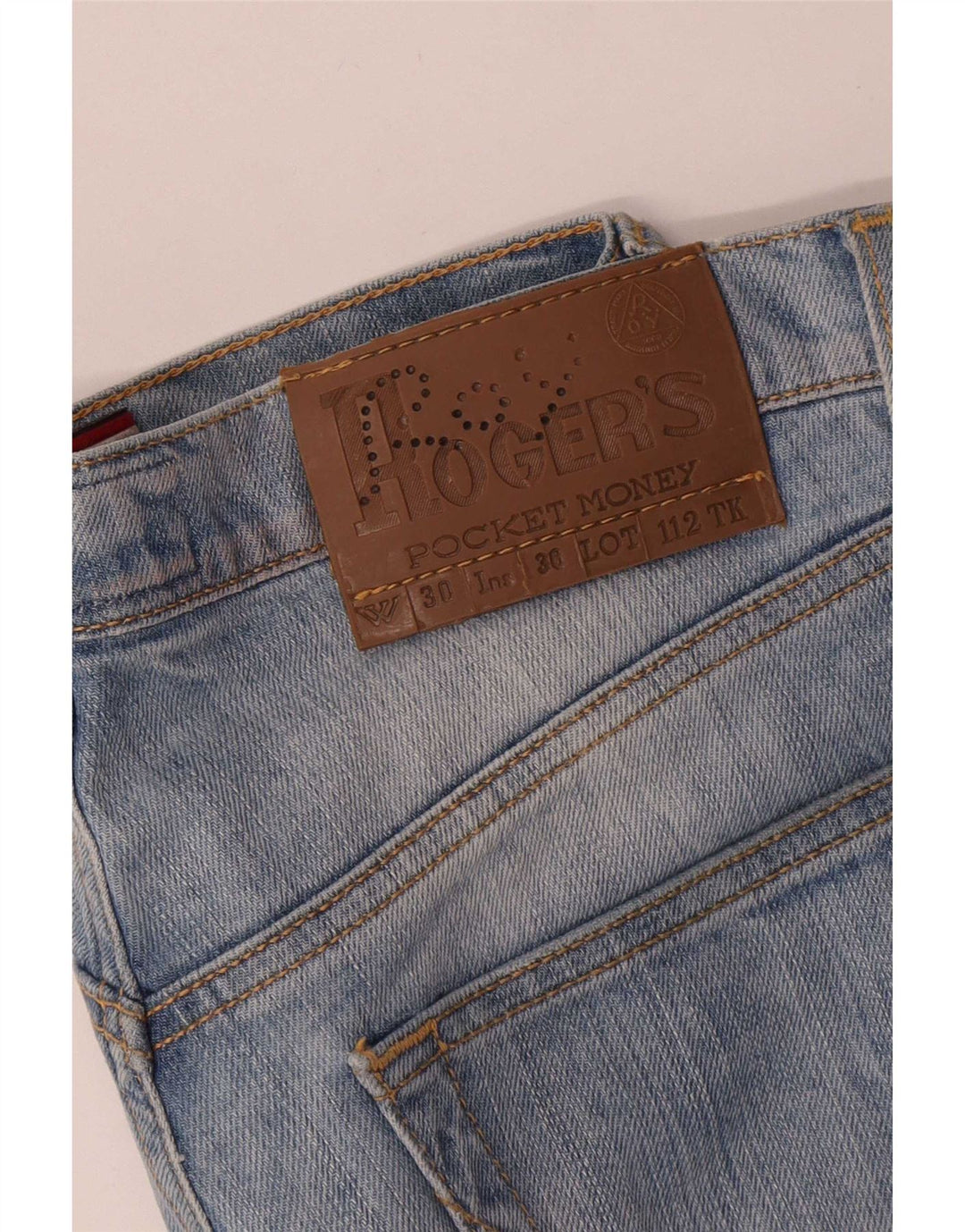 Jeans dritti da uomo Roy Rogers W30 L31 cotone blu