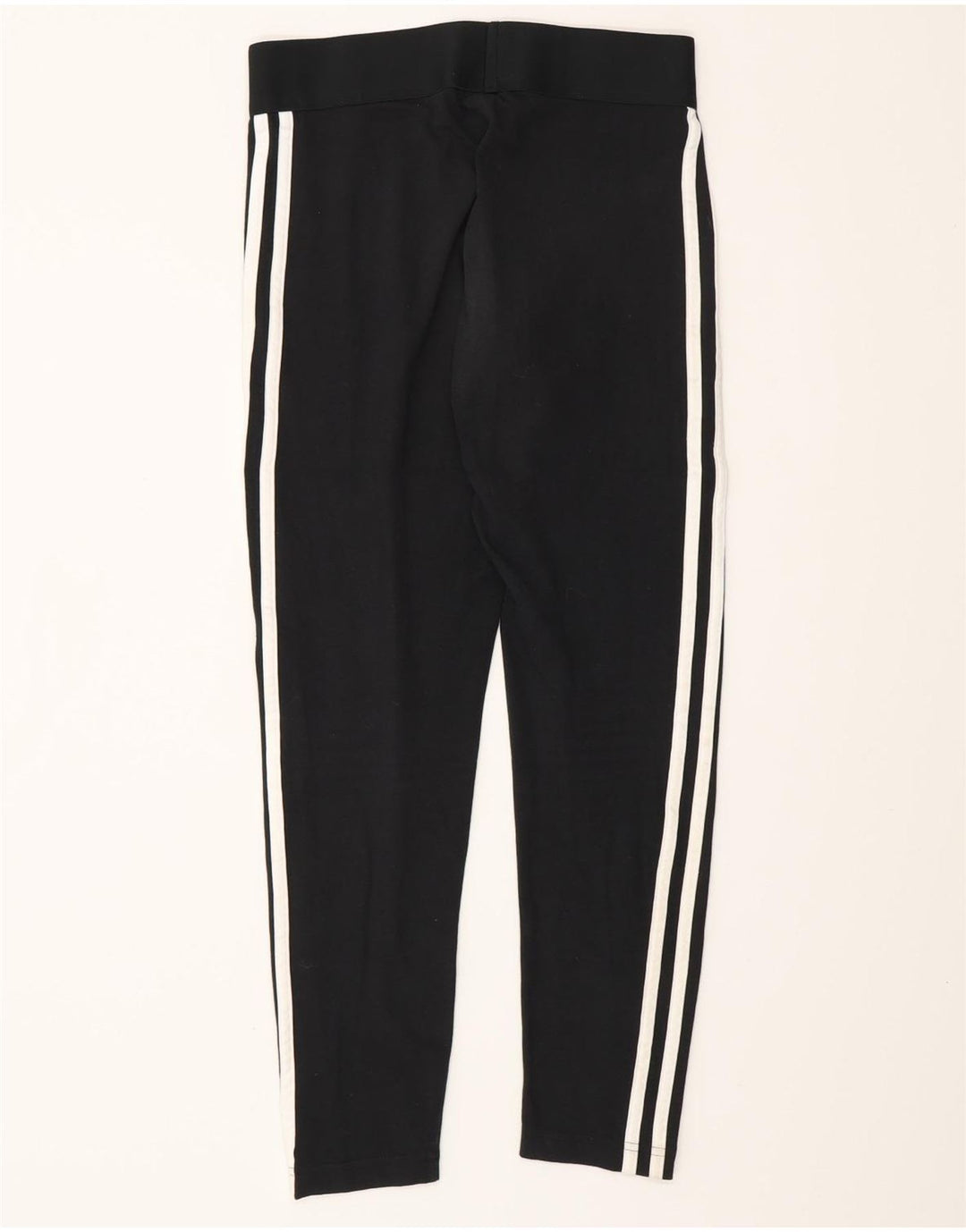 Leggings da donna ADIDAS UK 8/10 piccolo cotone nero