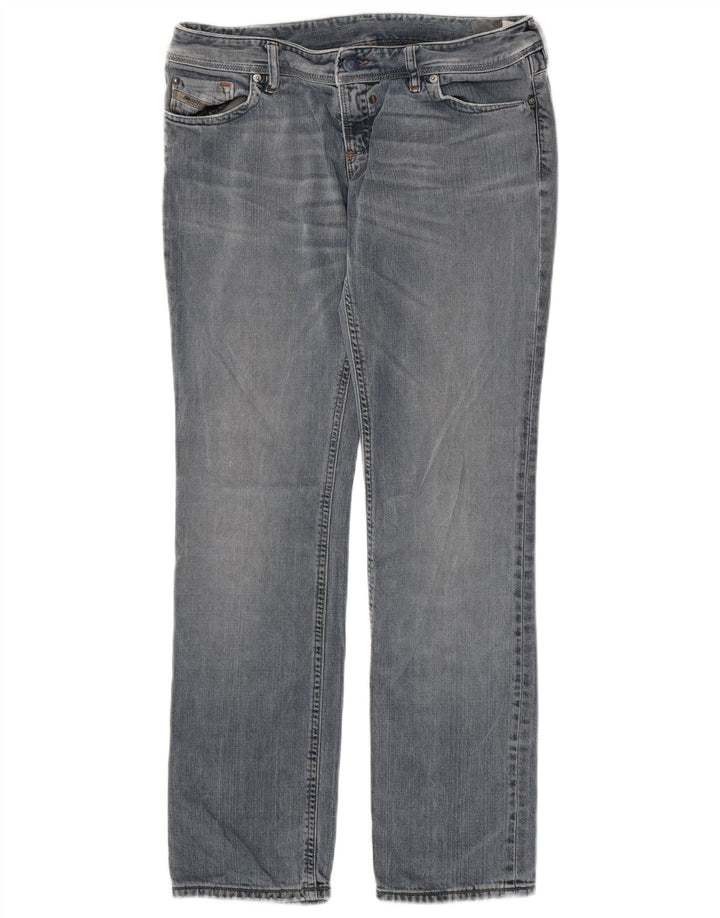 DIESEL Jeans dritti Lowky da uomo W31 L32 cotone blu