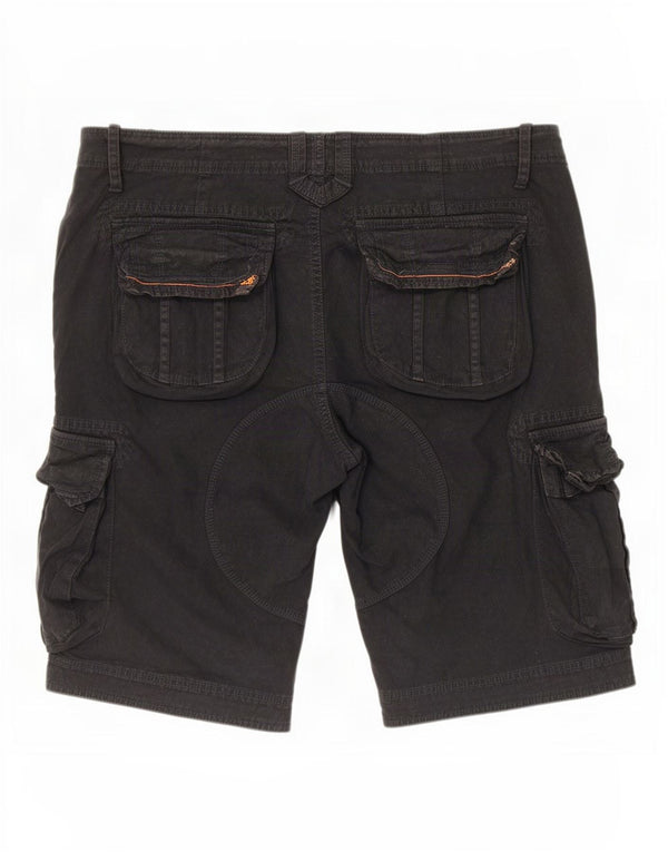 Pantaloncini cargo da uomo Superdry 2XL W38 cotone nero