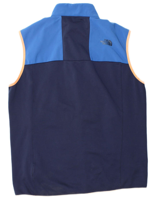 Giacca da tuta senza maniche da uomo The North Face 2XL Blu Colourblock