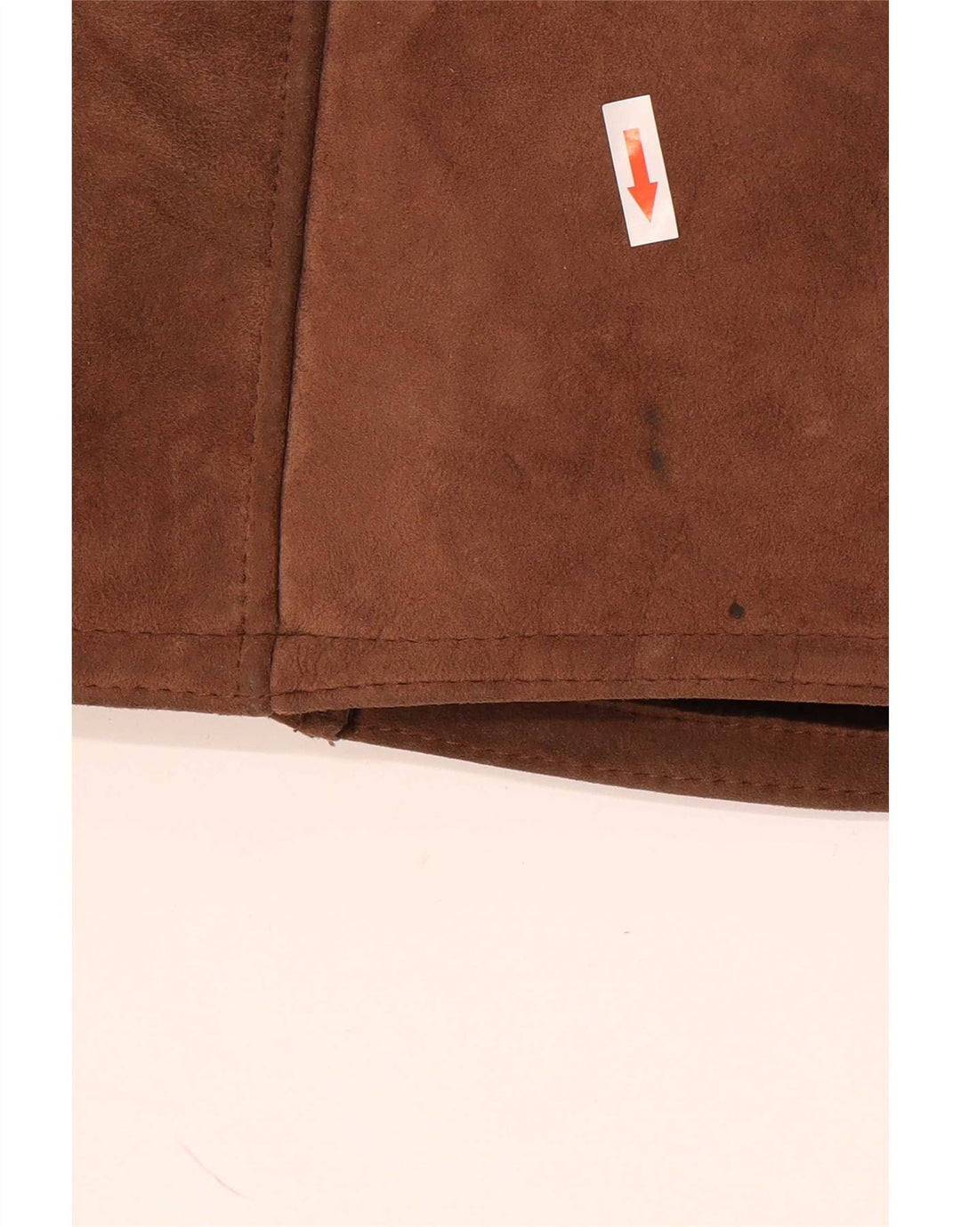 Cappotto vintage in shearling da uomo UK 40 grande marrone